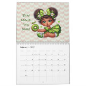 Früchtchen-Babys-Launenhafter-Mädchen-in-Früchten- Kalender (Feb 2027)