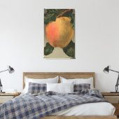 Fruchtchthromlithograph von Belleflower Apple Leinwanddruck (Insitu (Schlafzimmer))