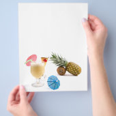Fruchtcocktail Flyer (Hand)
