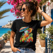 Fruchtcocktail Sommer Stimmung Tri-Blend Shirt