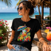 Fruchtcocktail Sommer Stimmung Tri-Blend Shirt