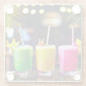 Fruchtcocktail-Untersetzer Glasuntersetzer (Rückseite)
