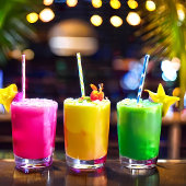 Fruchtcocktail-Untersetzer Glasuntersetzer