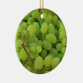 Früchte auf einem provenzalischen Markt Weihnachts Keramik Ornament (Rechts)