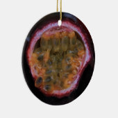 Früchte auf einem provenzalischen Markt Weihnachts Keramikornament (Rechts)