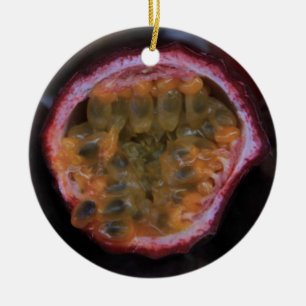 Früchte auf einem provenzalischen Markt Weihnachts Keramikornament