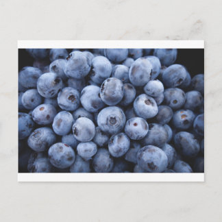 Früchte Blueberries Snack Obstbeeren Postkarte