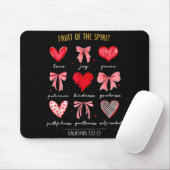 Früchte der christlichen Herzen Srit Valentinstag Mousepad (Mit Mouse)