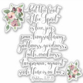 Früchte der Geisteswissenschaft Aufkleber (Vorderseite)