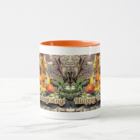 Früchte der Herbsternte Tasse (Zentrum)