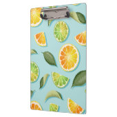 Früchte der Orangen und Limes | Fruchtklappe Klemmbrett (Links)