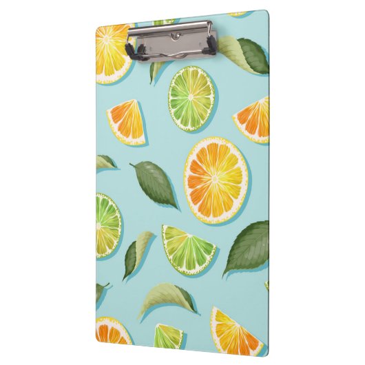 Früchte der Orangen und Limes | Fruchtklappe Klemmbrett (Links)