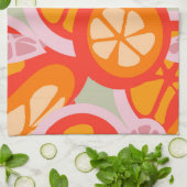 Früchte der Orangenfrucht Geschirrtuch (Gefaltet)