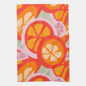 Früchte der Orangenfrucht Geschirrtuch (Vertikal)