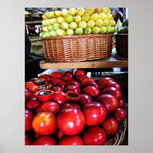 Früchte der Passion Print Poster (Vorne)