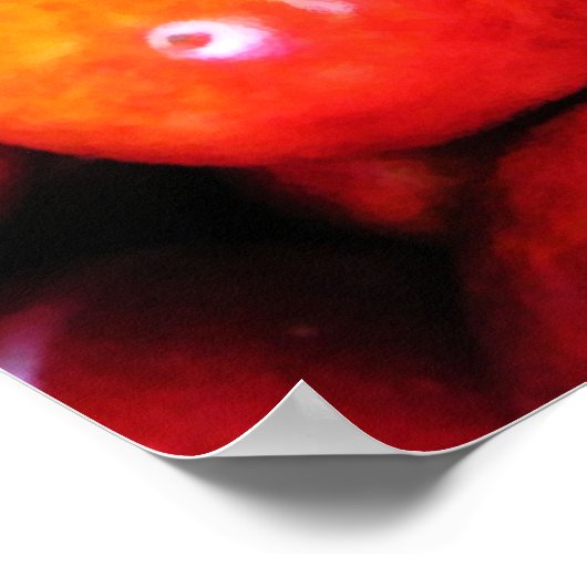 Früchte der Passion Print Poster (Ecke)