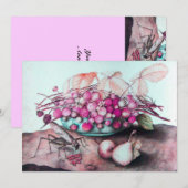 FRÜCHTE DER SAISON / ERDBEEREN UND BIRNEN ANKÜNDIGUNG (Vorne/Hinten)