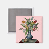 FRÜCHTE DER SAISON - TULPEN MAGNET (Vorderseite/Rückseite)