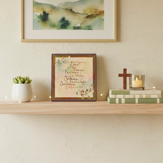 Früchte der Spirit Plaque Fotoplatte