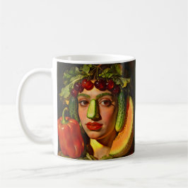 Früchte des Ausdrucks – Ein surrealistisches Portr Kaffeetasse