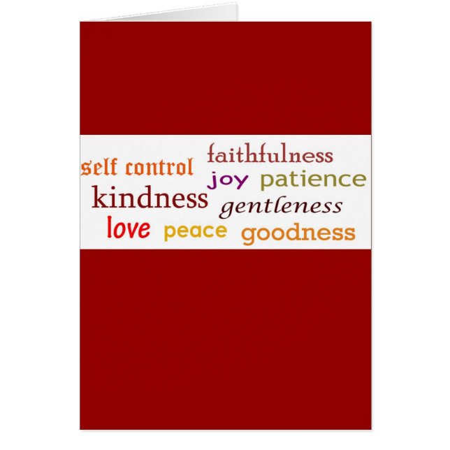 Früchte des Geistes (Vorne)