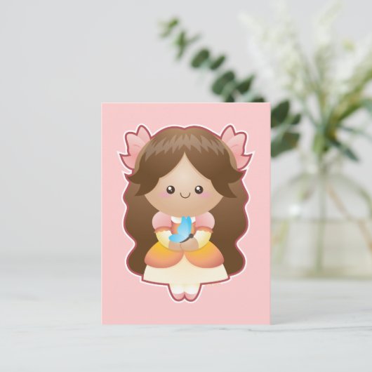 Früchte des Geistes: Beharrlichkeit Postkarte (Stehend Vorderseite)