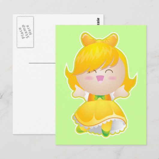 Früchte des Geistes: Freude Postkarte (Vorne/Hinten)