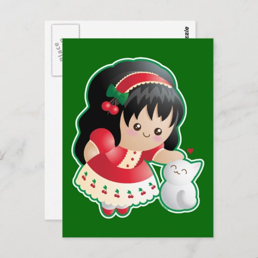 Früchte des Geistes: Freundlichkeit Postkarte (Vorne/Hinten)