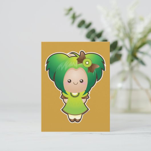 Früchte des Geistes: Geduld Postkarte (Stehend Vorderseite)