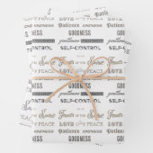 Früchte des Geistes Geschenkpapier Set (Beispiel)