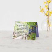 Früchte des Geistes Gruß Karte (Gelbe Blume)