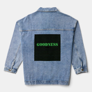 Früchte des Geistes Güte Güte  Jeansjacke