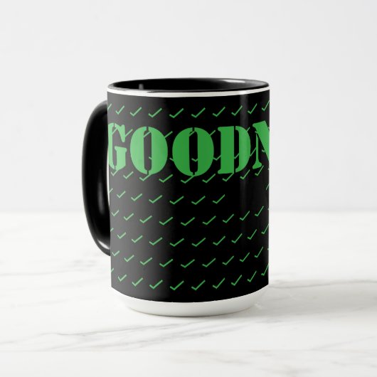Früchte des Geistes Güte Güte Tasse (Vorderseite Links)