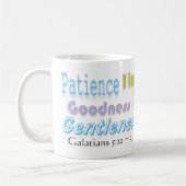 Früchte des Geistes Kaffeetasse (Links)