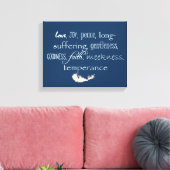 Früchte des Geistes Leinwanddruck (Insitu (Wohnzimmer))