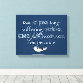 Früchte des Geistes Leinwanddruck (Insitu (Holzboden))