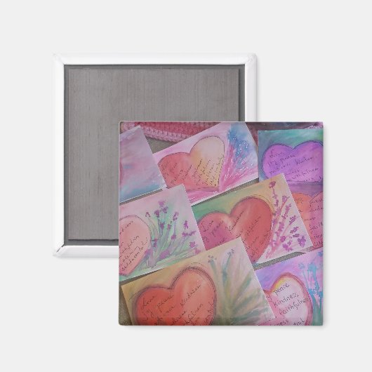 Früchte des Geistes. Magnet (Vorderseite/Rückseite)