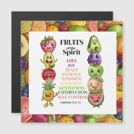 Früchte des Geistes Magnetkarte