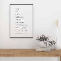 Früchte des Geistes Mauer Kunstgalaten 5:22-23