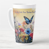 Früchte des Geistes mit Schmetterlingen und Blume Milchtasse (Linke Ecke)