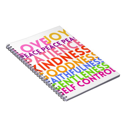 Früchte des Geistes Notizblock (Rechte Seite)