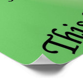 Früchte des Geistes Poster Wanddekoration Religiös (Ecke)