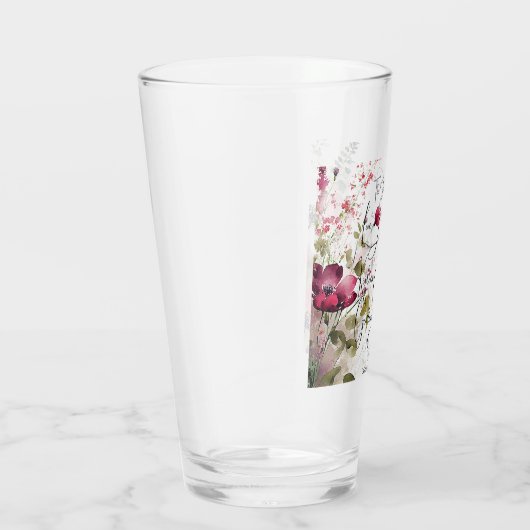 Früchte des Geistes, rosa Blüte Glas (Rechts)