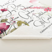 Früchte des Geistes, rosa Blüte Sherpadecke (3/4)