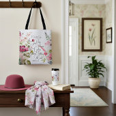 Früchte des Geistes, rosa Blüte Tasche