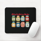 Früchte des Geistes sind mein Jam Christian Religi Mousepad (Mit Mouse)