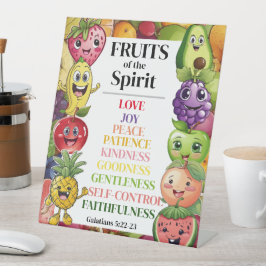 Früchte des Geistes Sockelschild