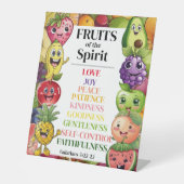 Früchte des Geistes Sockelschild (Vorderseite)