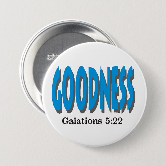 Früchte des Heiligen Geistes ~ Güte ~ Button (Vorne & Hinten)
