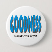 Früchte des Heiligen Geistes ~ Güte ~ Button (Vorderseite)